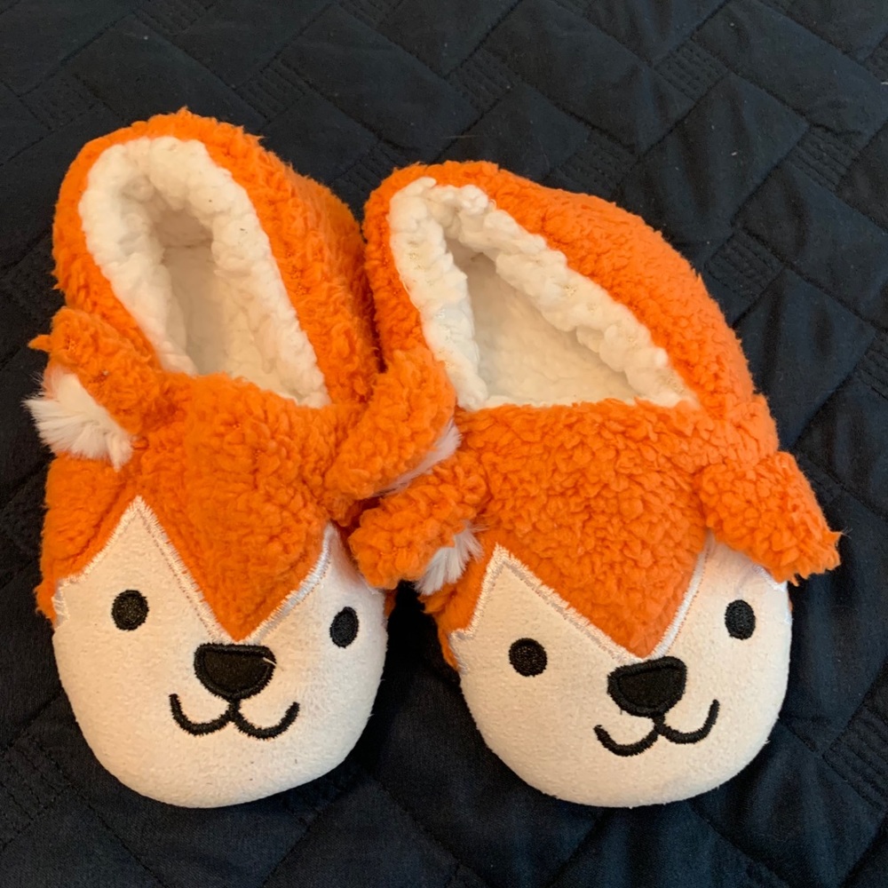 Toddler fox house shoes